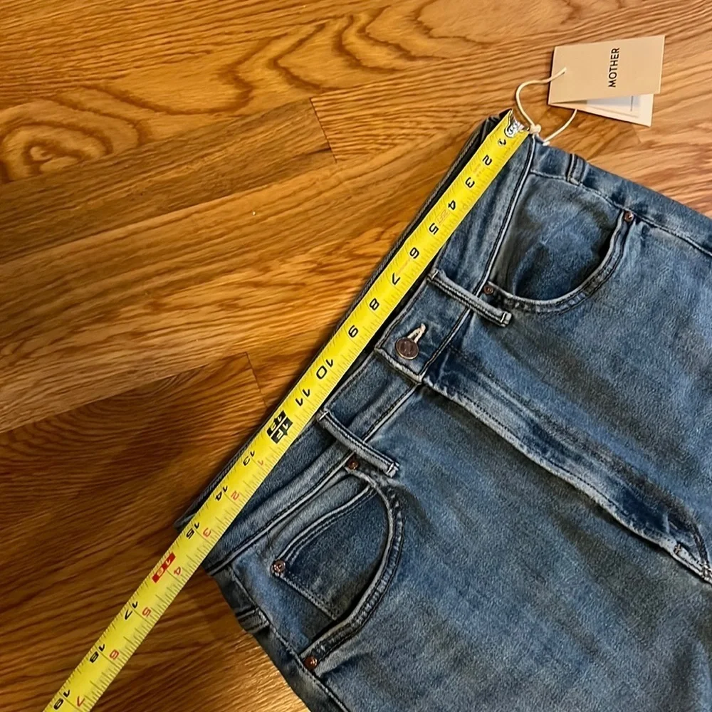 Mother High Waisted Tunnel Vision Sneak Size 31 NWT